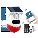 Detecteur de Mouvement Exterieur avec Alarme Sonore