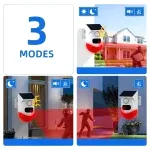 Detecteur de Mouvement Exterieur avec Alarme Sonore-3
