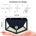 Lampe Exterieur Detecteur De Mouvement Sans Fil