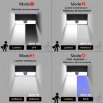 Lampe Exterieur Solaire Detecteur De Mouvement