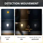 Lampe Detecteur de Mouvement sur Prise Electrique-3